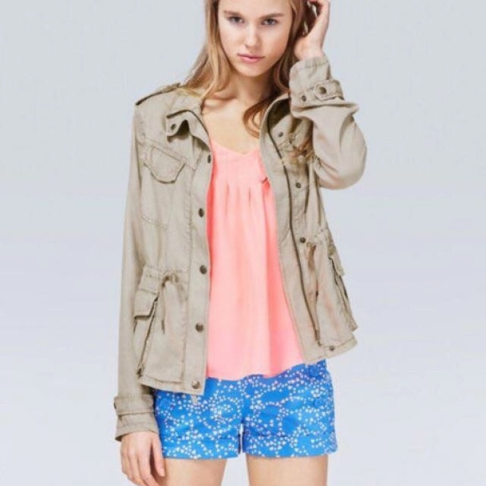 Aritzia (Talulu) Wiltern Gray Utility Jacket